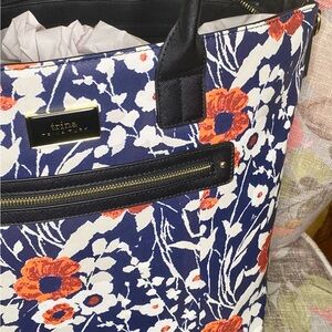 Trina Turk Tote/ Satchel Jardin de Paris Vegan Leather Crossbody NWT Retail $148